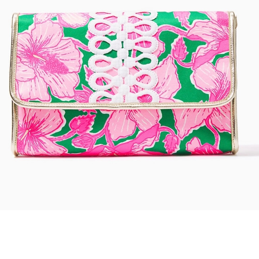 LILLY PULITZER LARGE CLUTCH/ENVELOPE PURSE